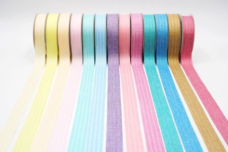 Light Colored Striped Ribbon - Light Colored Striped Ribbon